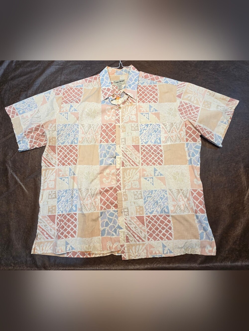 Men's Button Down Hawaiian Short Sleeve